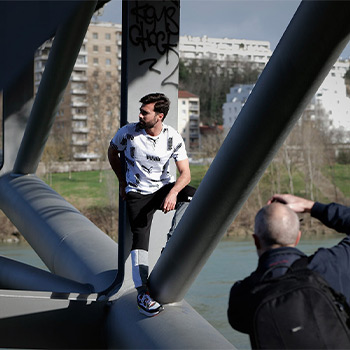 Prise de vue structure pont photographe cadrage